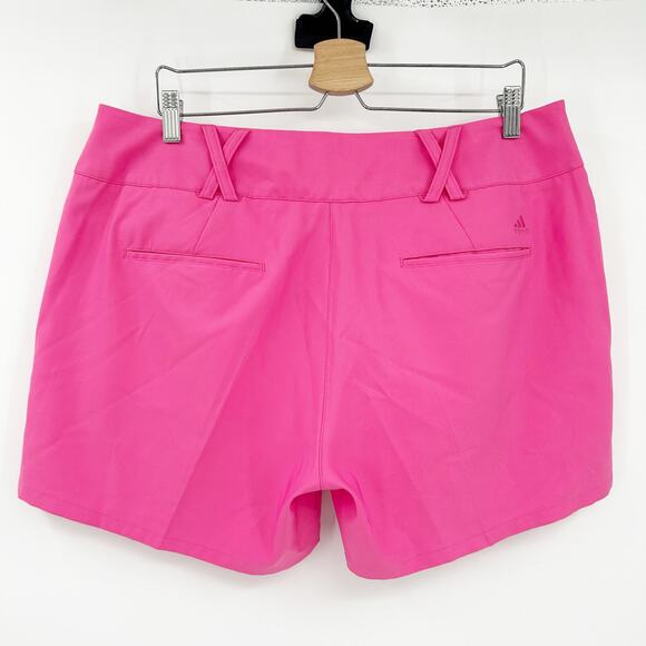 Adidas Womens Climalite Stretch Novelty Athleisure Active Golf Shorts Size 16‎ - Picture 9 of 9